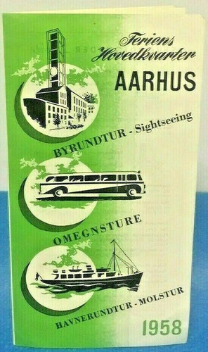 Vintage aarhus denmark - vintage, travel