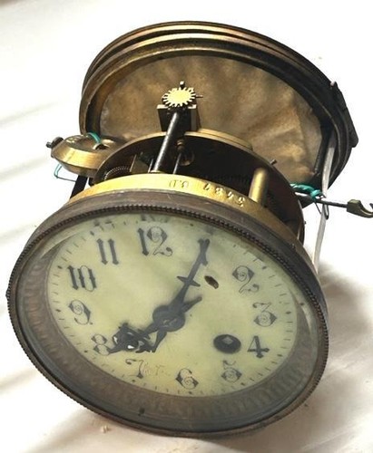 Antique french mantle - antique, clock