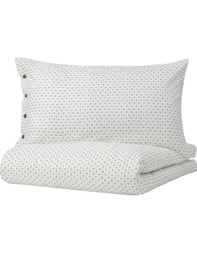 Ikea vagtag white dark brown - /,