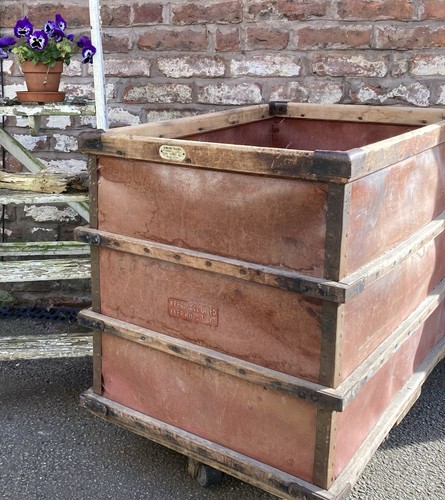 Mill truck cart wooden banded - truck,