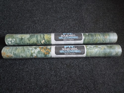 Vintage wallpaper rolls - x2,