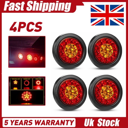 4pcs led round tail - 4pcs,
