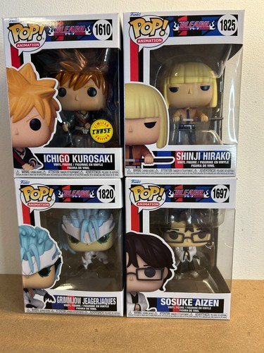 Funko pop bleach anime - x4,