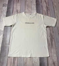 Rare Art Potrait Of Leonardo Da Vincci X Takeo Kikuchi Men’s Tshirt Size M T1