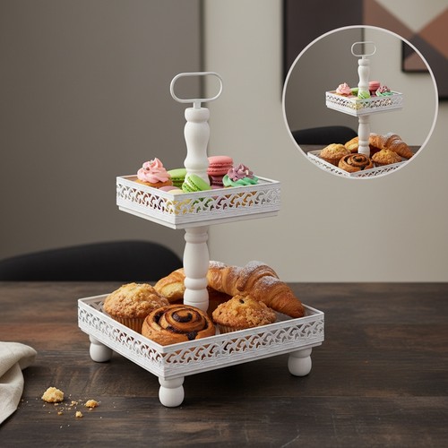 Melko metal etagere - melko®, white