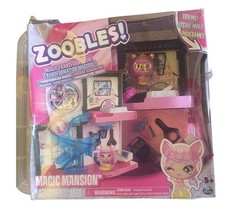 NEW Zoobles Magic Mansion