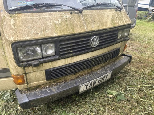 T25 square headlight grill - vw,