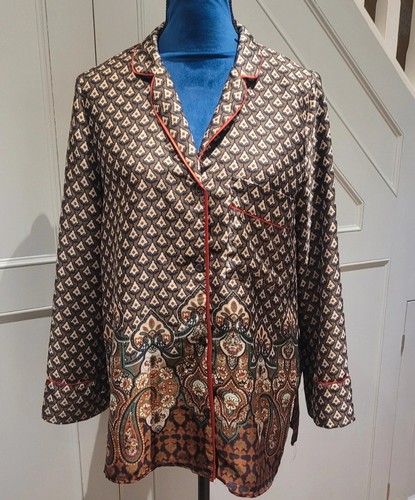 Zara satin relax fit - fit, pyjama