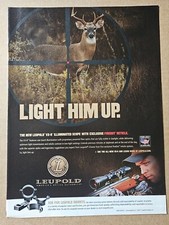 Leupold VX-R "Light Him Up" American Rifleman Print Advertisement