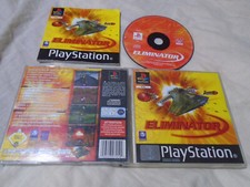 Eliminator PS1 (COMPLETE) Sony PlayStation rare black label