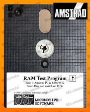 Amstrad PCW 8256/8512/9512 RAM Test Program Disk by Locomotive Software