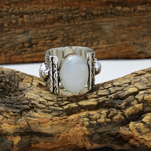 Rainbow moonstone gemstone - rainbow, 925