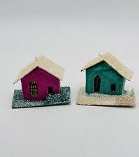 Putz Christmas Mica Cardboard