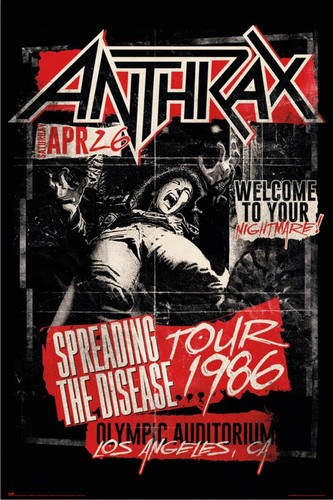 Poster anthrax spreading the - poster,