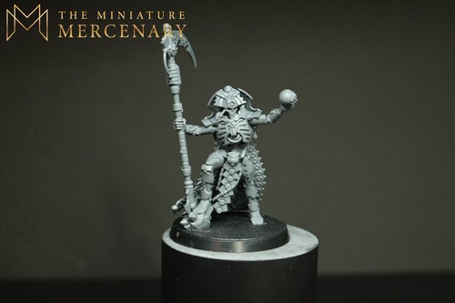Necron overlord with - overlord,