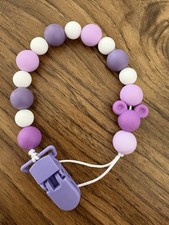 Purple Beaded Mickey Ears