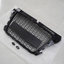 FOR  2008-2012 AUDI A3 S3 8P RS STYLE FRONT RADIATOR HONEYCOMB GRILLE GRILL UK