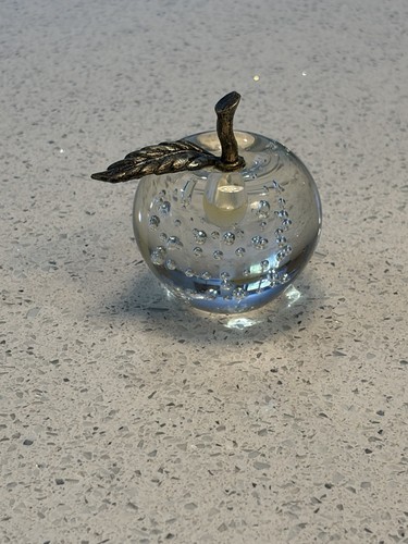 Vintage clear glass - vintage, apple