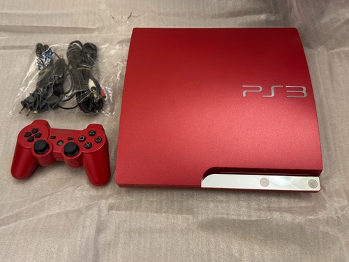 Sony ps3 slim scarlet - slim, red