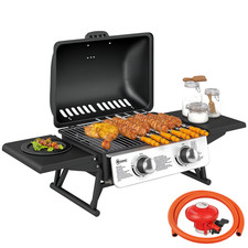 Outsunny portable tabletop gas - outsunny,