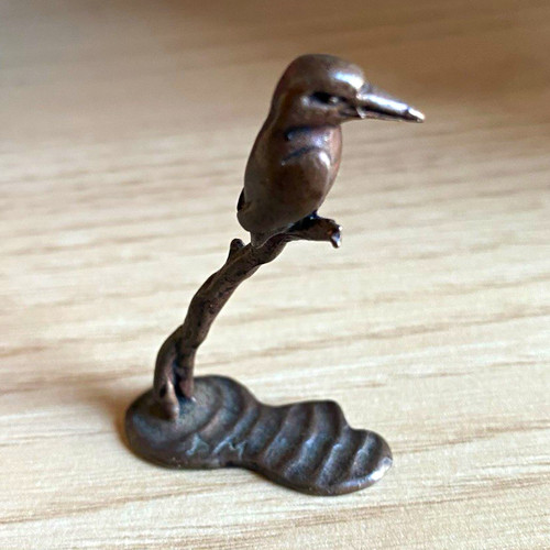 Brown bronze bird ornament - , .