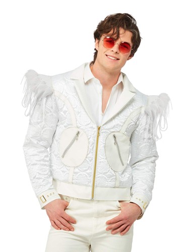 Elton john feather jacket - john,