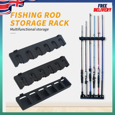 Wall Mounted Fishing Rod Rack