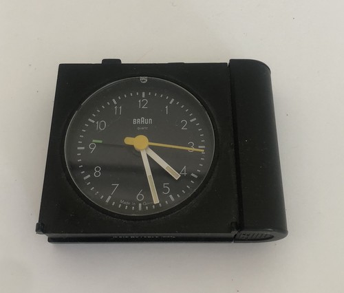 Braun travel alarm clock - clock, 871-b