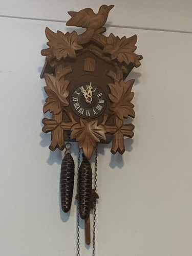 Vintage cuckoo clock made - cuckoo,