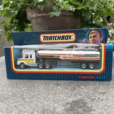 Matchbox Convoy CY-17 Silver Shell Tanker