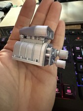 Supercharger Blower V8 Rc Car