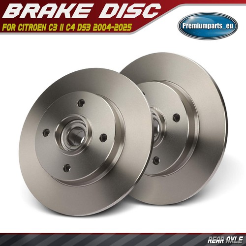 Rear brake discs 248mm - discs,