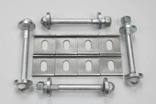REAR CAMBER & TOE ADJUSTER KIT PLATES AND BOLTS for BMW E30 E34 Z3 E36 compact 