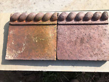 Victorian Staffordshire Brindle Rope Top Path Edgings Tiles Edgings