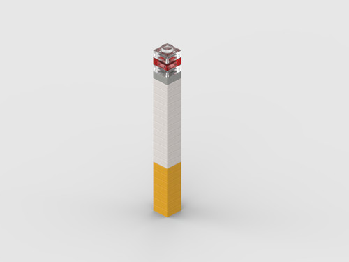 Lego inspired cigarette - inspired,