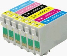 6 NON OEM (1xT807) INKS FOR