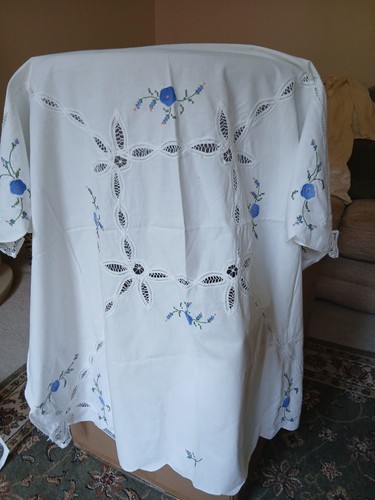 Vintage white floral - vintage,