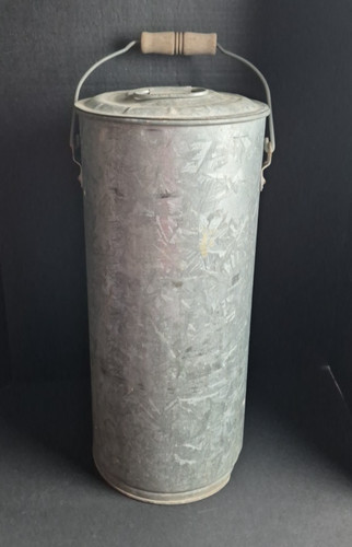 Galvanized tin gallon 5 - galvanized, 5-gallon
