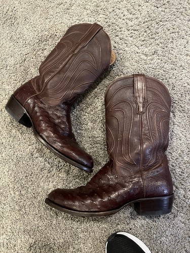 Tecovas ostrich cowboy boots - tecovas,