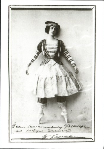 Tamara karsavina ballerina - tamara,