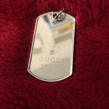 Vintage Gucci Dog Tag -