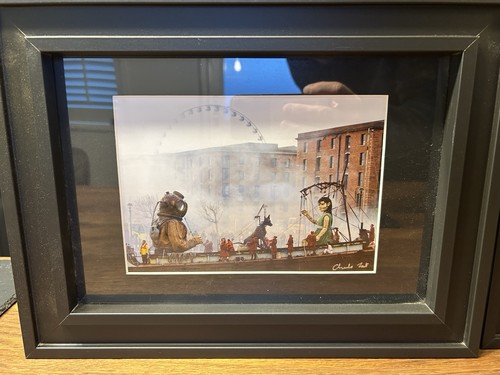 Framed picture the giants - picture,