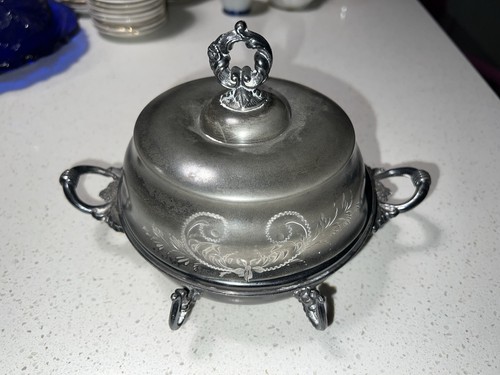 Antique quadruple butter - antique,