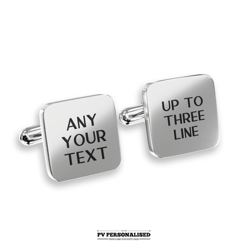 Personalised cufflinks custom - cufflinks,