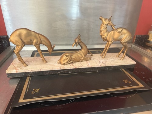 Art deco gilded - deco, bronze