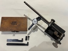 TESA 0.0001” Dial Indicator + Brown & Sharpe hardened base