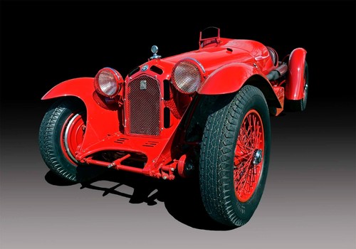 1933 alfa romeo 2300 - alfa, 8c
