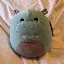 BNWT Hippo Squishmallows Hank Squishmallows Hippo Soft Toy Hippopotamus 7”|18cm
