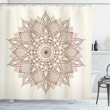 Retro Shower Curtain Tribal