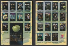 The Beatles Sports Time Trading Cards all five Checklists - Select-A-Card